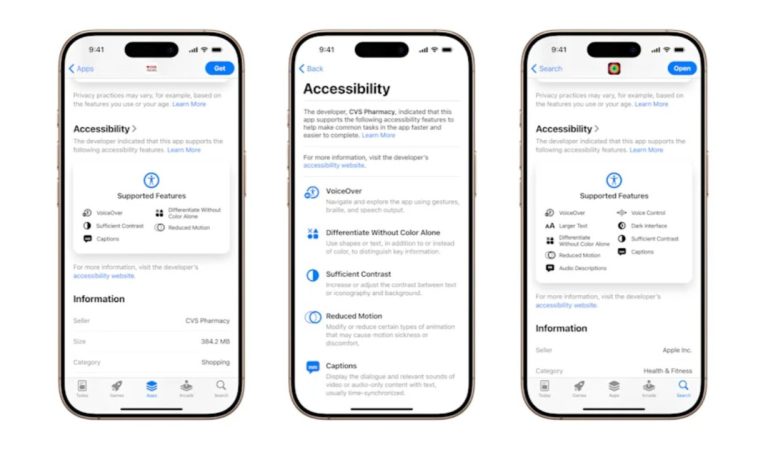 Apple, App Store’a erişilebilirlik etiketleri ekliyor: Uygulama seçimini kolaylaştıran yenilikler