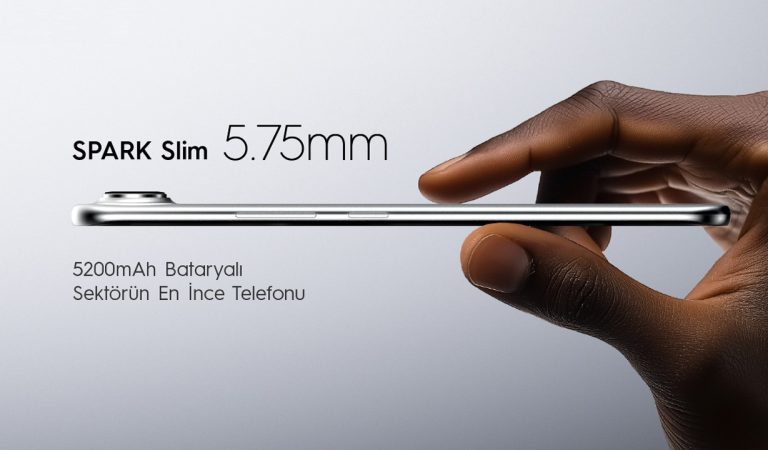 TECNO, bugüne kadar ürettiği en ince telefonu SPARK Slim’i tanıttı
