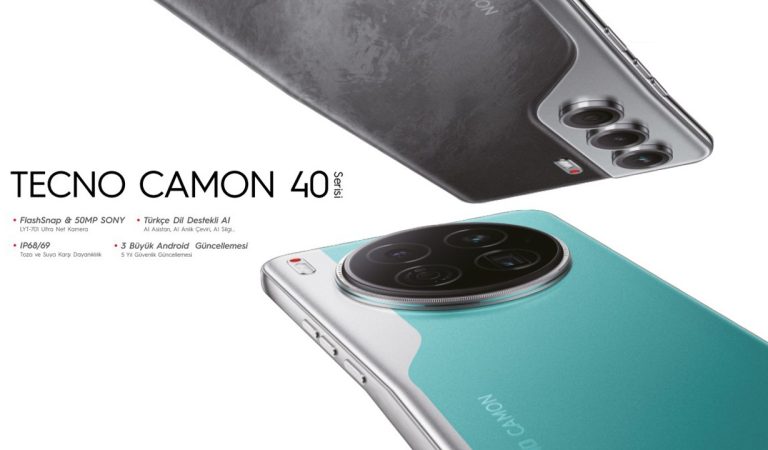 TECNO CAMON 40 serisi Türkiye’ye geliyor! İşte özellikleri!