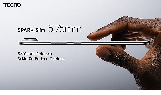 TECNO’dan çığır açan incelik ve güç istikrarı: SPARK Slim, bugüne kadar üretilmiş en ince telefon! TECNO’dan çığır açan incelik ve güç istikrarı: SPARK Slim, bugüne kadar üretilmiş en ince telefon!